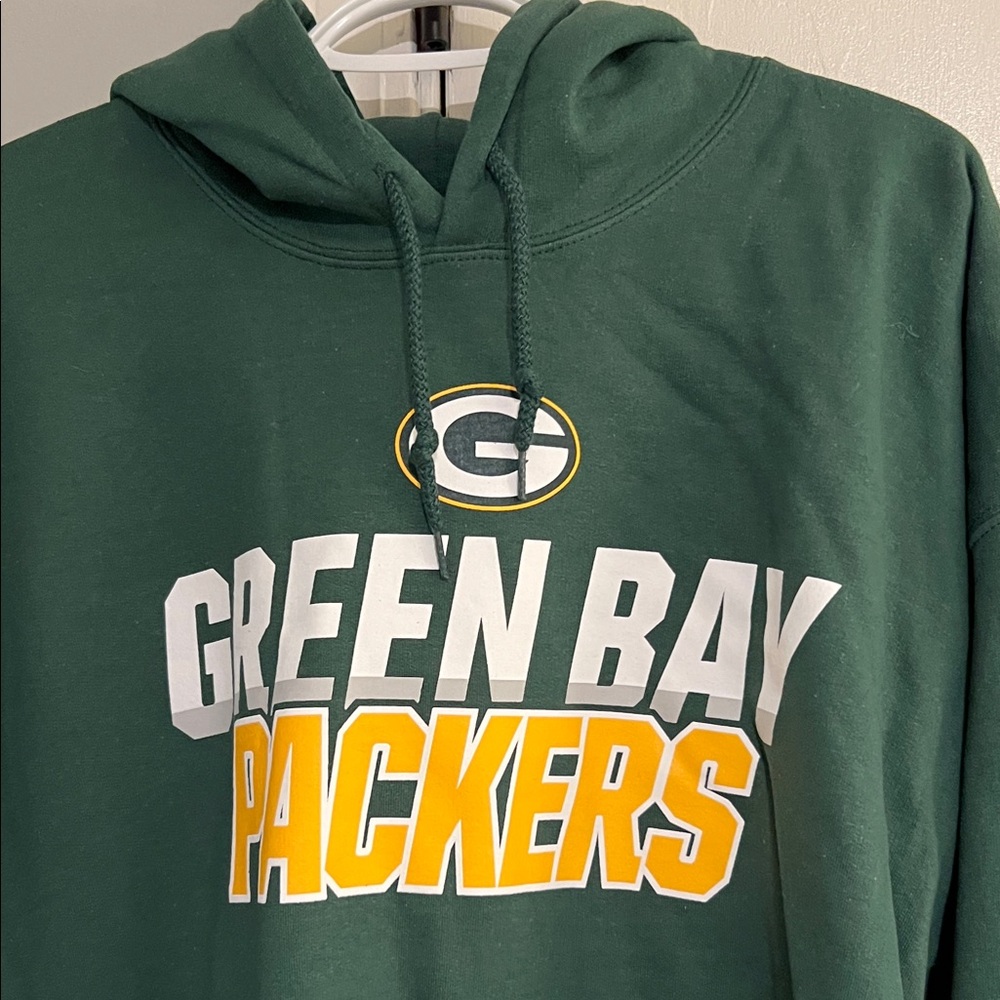NFL Green Bay Packers Green and Yellow Hoodie